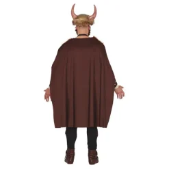 Disfraz de Vikingo Marrón para hombre