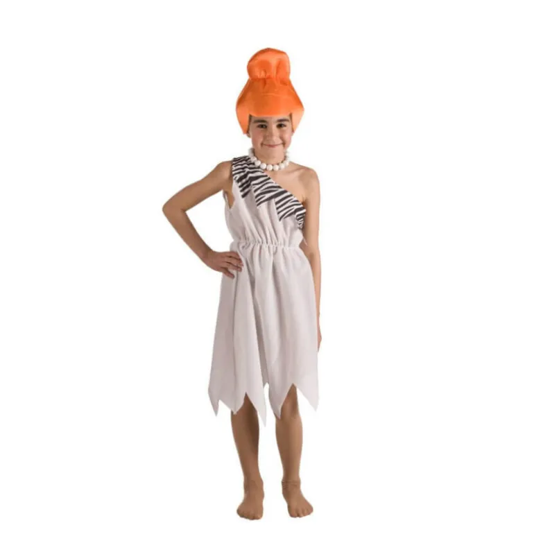 Disfraz de Wilma Picapiedra para niña