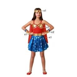 Disfraz de Wonder Woman para Niña