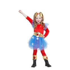Disfraz de Wonder Woman para niña