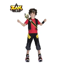 Disfraz de Zak Storm con peluca y espada para niño