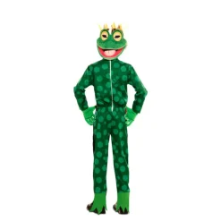 Disfraz Doble de Príncipe Azul y Rana para niño