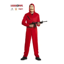 Disfraz La casa de Papel Con Máscara Unisex Adulto