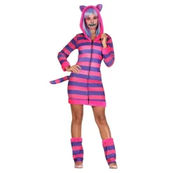 Disfraz Mujer Gato Cheshire Alicia en el país de las maravillas Disney