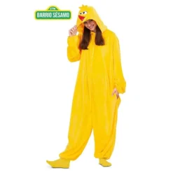 Disfraz o Pijama Gallina Caponata de Barrio Sésamo para Adulto