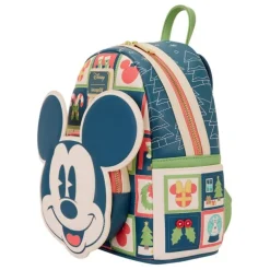 Disney by Loungefly Mochila Mini Mickey y Minnie Holiday