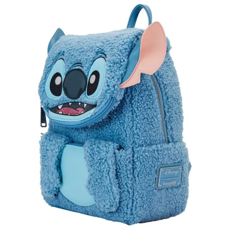 Disney by Loungefly Mochila Stitch Plush Pocket