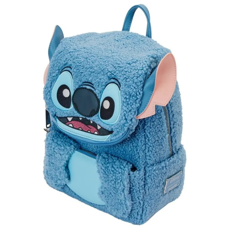 Disney by Loungefly Mochila Stitch Plush Pocket