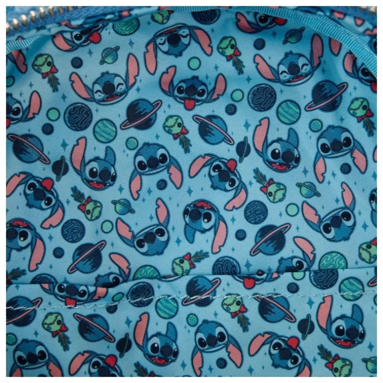 Disney by Loungefly Mochila Stitch Plush Pocket