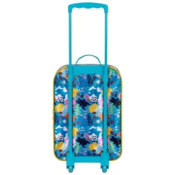 Disney Lilo y Stitch Colors Maleta Trolley Soft 3D, Turquesa