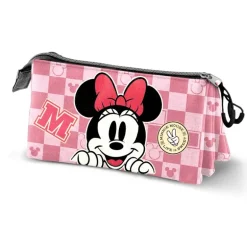 Disney Minnie Mouse Journey Estuche Portatodo Triple