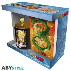 Dragon Ball - Set Taza 320ml + Llavero PVC + Cuaderno Goku