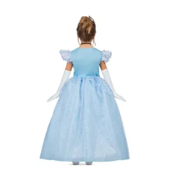 Encantador Disfraz de Princesa Azul Celeste para Niña