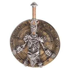 Escudo y Espada con Caminante Blanco de 46x60 cm