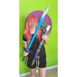 Espada Legend of Zelda acero con soporte 100 cm