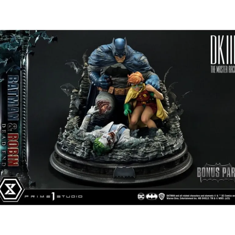 Estatua 1/4 Ultimate Premium Masterline Batman & Robin