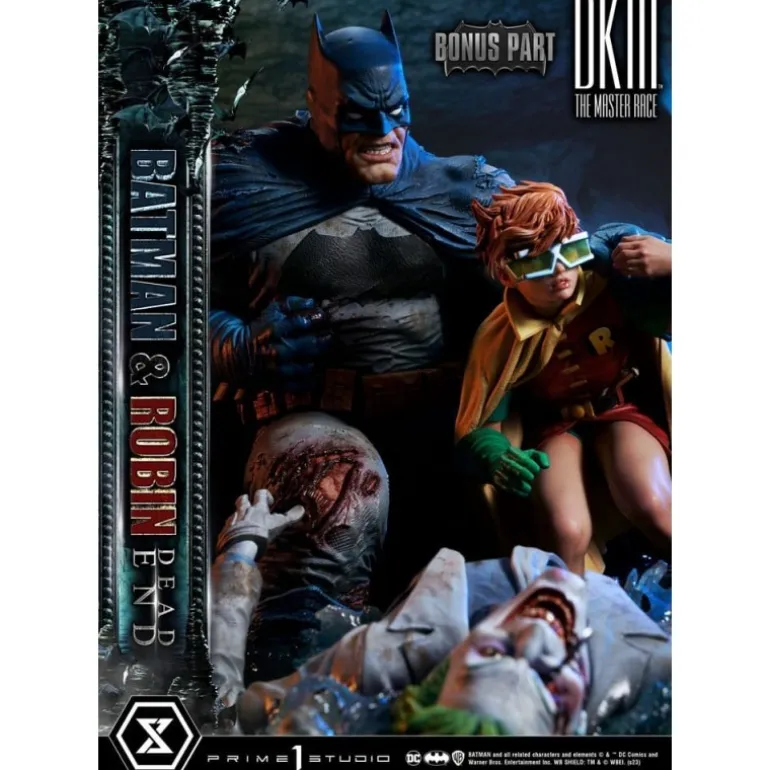 Estatua 1/4 Ultimate Premium Masterline Batman & Robin
