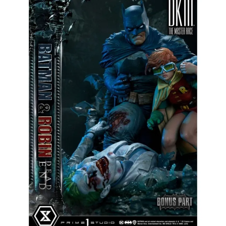 Estatua 1/4 Ultimate Premium Masterline Batman & Robin