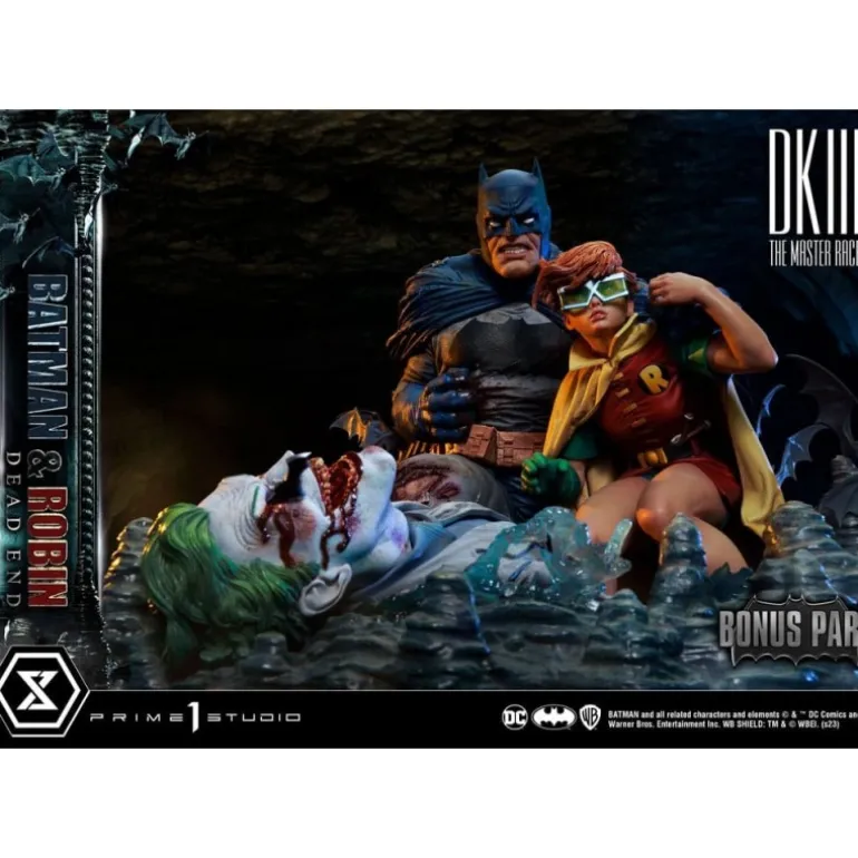 Estatua 1/4 Ultimate Premium Masterline Batman & Robin