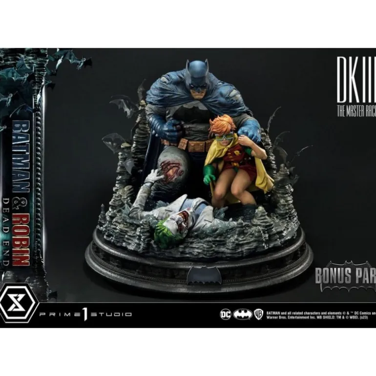 Estatua 1/4 Ultimate Premium Masterline Batman & Robin