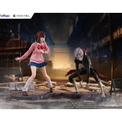 Estatua de PVC Tenitol Momo de Dandadan 19 cm