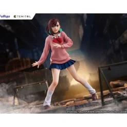 Estatua de PVC Tenitol Momo de Dandadan 19 cm