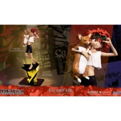 Estatua Ed & Ein 1/8 de Cowboy Bebop 28 cm
