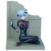 Estatua Evangelion 4.0 Final Rei Ayanami Plugsuit PVC 10 cm