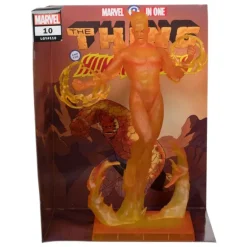 Estatua Human Torch Marvel 2 in 1 10 de PVC 29 cm