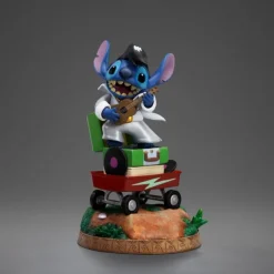 Estatua Iron Studios Stitch King of Rock 1/10 17 cm