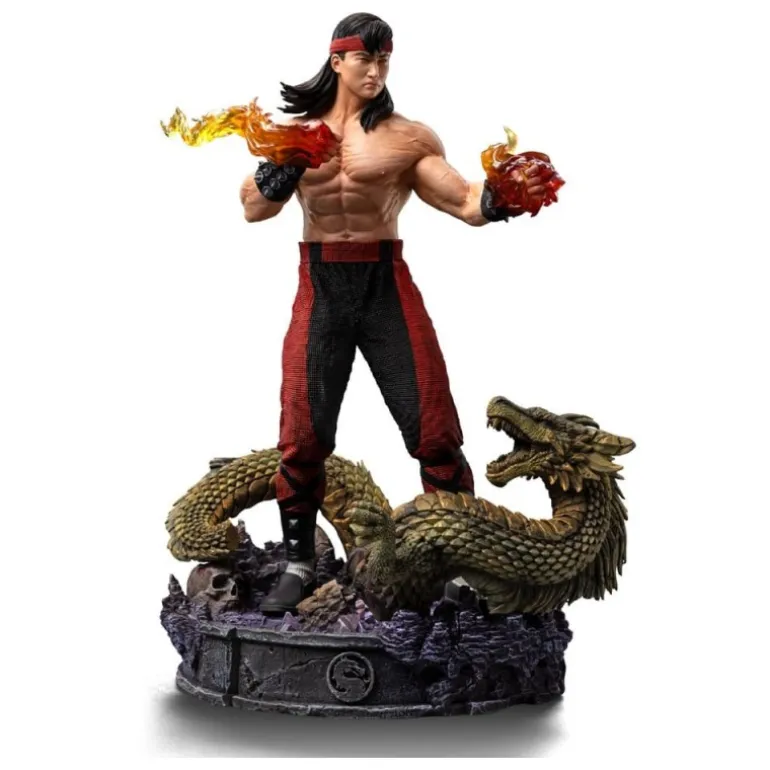 Estatua Liu Kang 1/10 Art Scale de Mortal Kombat 23 cm