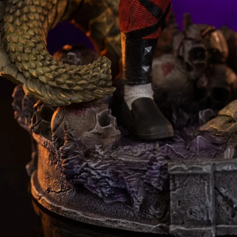 Estatua Liu Kang 1/10 Art Scale de Mortal Kombat 23 cm