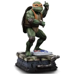 Estatua Michelangelo Tortugas Ninja 1/10 de 19 cm