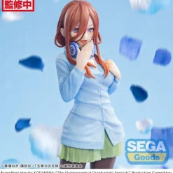 Estatua Miku Nakano 20 cm PVC The Quintessential Quintuplets