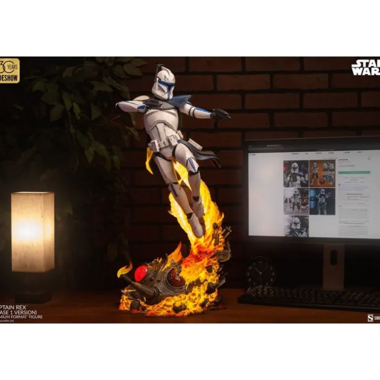 Estatua Premium Format Captain Rex Star Wars 68 cm Sideshow Exclusive