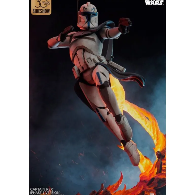 Estatua Premium Format Captain Rex Star Wars 68 cm Sideshow Exclusive