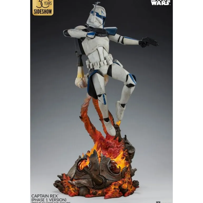 Estatua Premium Format Captain Rex Star Wars 68 cm Sideshow Exclusive