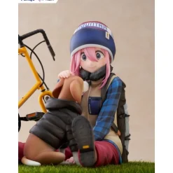 Estatua PVC 1/7 Laid Back Camp Nadeshiko Kagamihara 13 cm