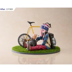 Estatua PVC 1/7 Laid Back Camp Nadeshiko Kagamihara 13 cm