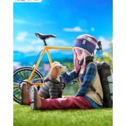 Estatua PVC 1/7 Laid Back Camp Nadeshiko Kagamihara 13 cm