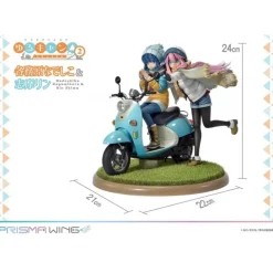 Estatua PVC 1/7 Prisma Wing Nadeshiko Kagamihara & Rin Shima 24 cm