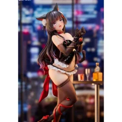 Estatua PVC 1/7 Shibarare Cat Ruhuna-chan 26 cm