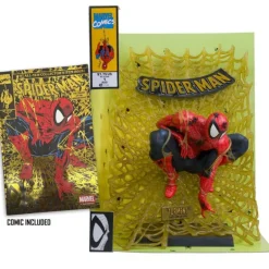 Estatua PVC 1:6 Spider-Man Gold Edition 15 cm McFarlane