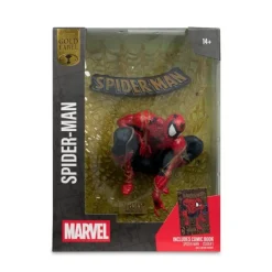 Estatua PVC 1:6 Spider-Man Gold Edition 15 cm McFarlane