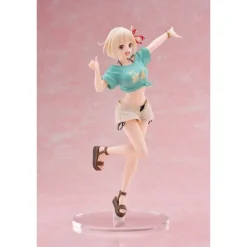 Estatua PVC Coreful Chisato Nishikigi Hawaiian Ver. 18 cm