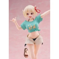 Estatua PVC Coreful Chisato Nishikigi Hawaiian Ver. 18 cm