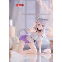 Estatua PVC de Alya Cat Ear Roomwear Ver. 13 cm