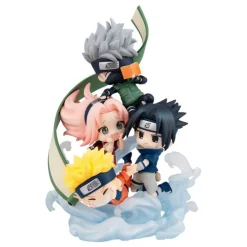 Estatua PVC FigUnity Team 7 Naruto 13 cm por Megahouse
