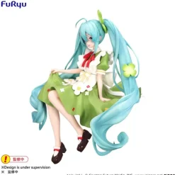 Estatua PVC Hatsune Miku Flower Fairy Clover 15 cm