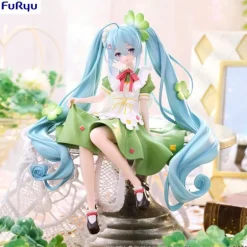 Estatua PVC Hatsune Miku Flower Fairy Clover 15 cm